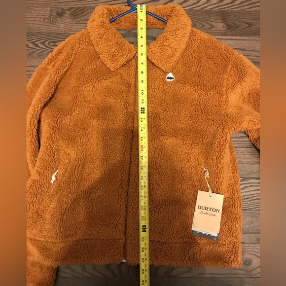 Burton Lynx Full Zip Reversible Fleece Jacket - Picture 8 of 9